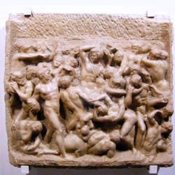 Michelangelo-Battaglia dei Centauri-250x250