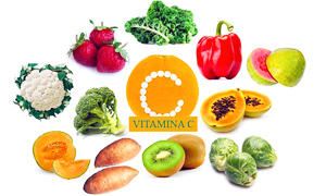 Vitamine e cancro- Vitamina C-Assunzione giornaliera raccomandata e contenuto di vitamina C in alcuni alimenti-300x180