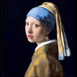 La ragazza con l’orecchino di perla-il quadro-250x250