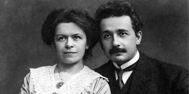 Albert Einstein e Mileva Maric-800x400