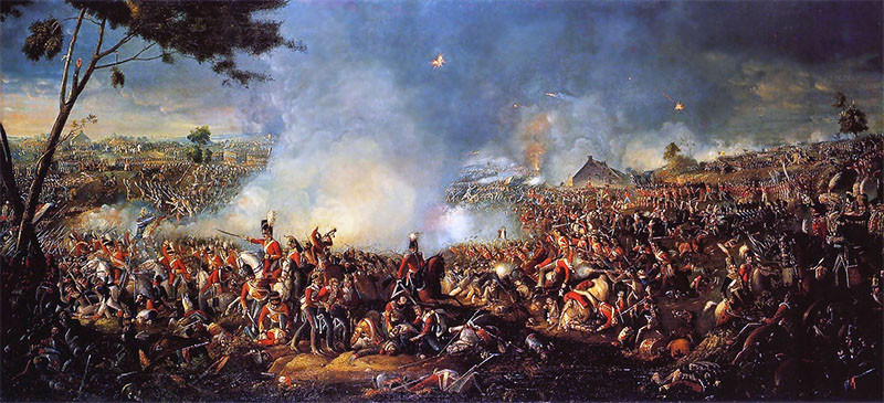 la battaglia di Waterloo-800x400