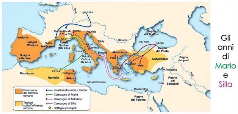 Mario E Silla La Prima Guerra Civile Romana