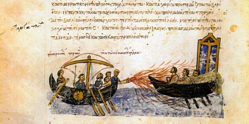 Il fuoco greco dei Bizantini-800x400 copia