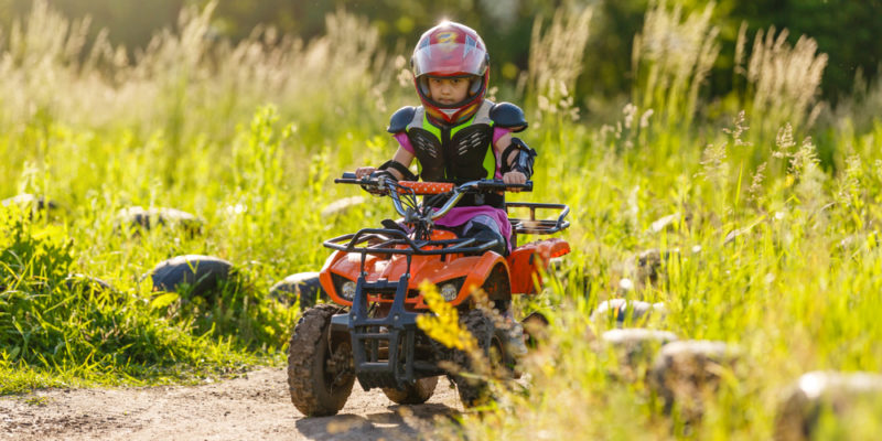 5 buoni motivi per comprare un quad al proprio figlio